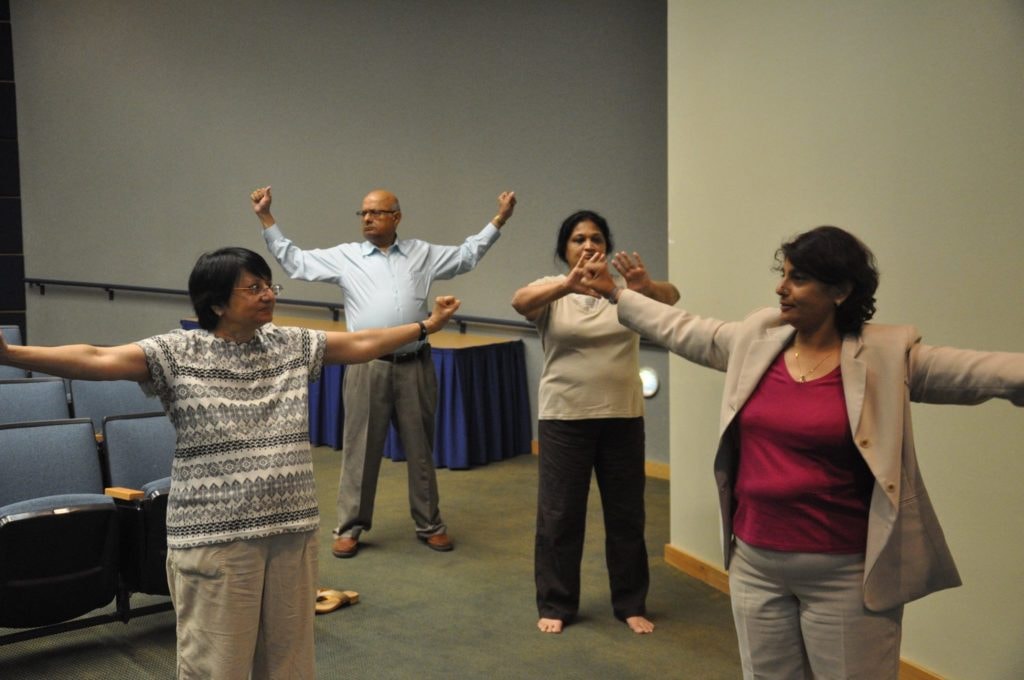 Smita Shah in her wellness practice